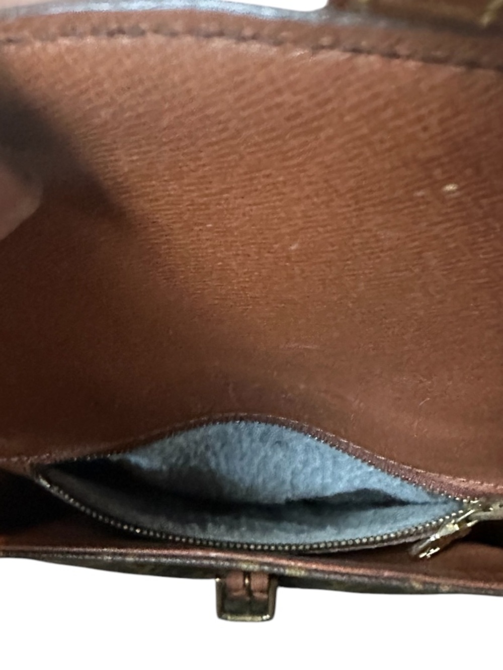 Authentic Louis Vuitton Vintage Brown Monogram Chantilly PM Crossbody Bag - Picture 11 of 15